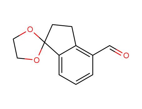 4-Formyl-indan-1-one1,2-ethanediol ketal