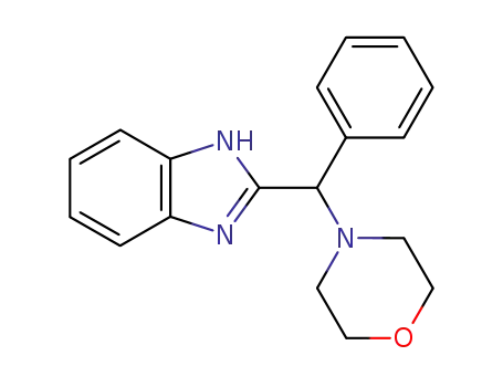 2-(morpholin-4-yl-phenyl-methyl)-1<i>H</i>-benzoimidazole