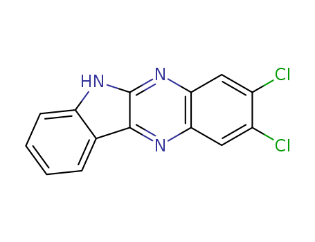6H-Indolo(2,3-b)quinoxaline, 2,3-dichloro- cas  34712-15-7