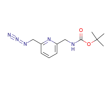 Carbamic acid, [[6-(azidomethyl)-2-pyridinyl]methyl]-, 1,1-dimethylethyl
ester