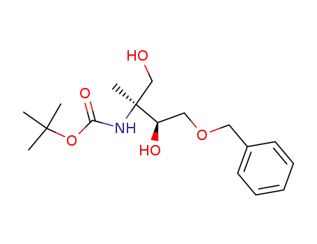 ((1S,2S)-3-Benzyloxy-2-hydroxy-1-hydroxymethyl-1-methyl-propyl)-carbamic acid tert-butyl ester