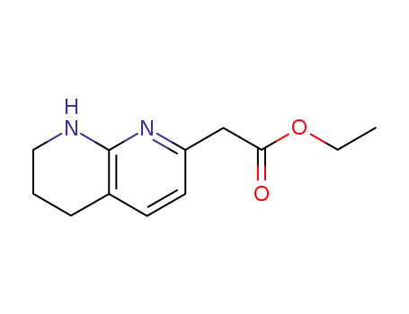 Ethyl 2-(5,6,7,8-tetrahydro-1,8-naphthyridin-2-yl)acetate
