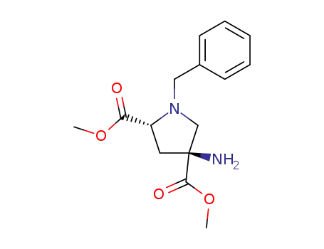 (2R,4S)-4-Amino-1-benzyl-pyrrolidine-2,4-dicarboxylic acid dimethyl ester