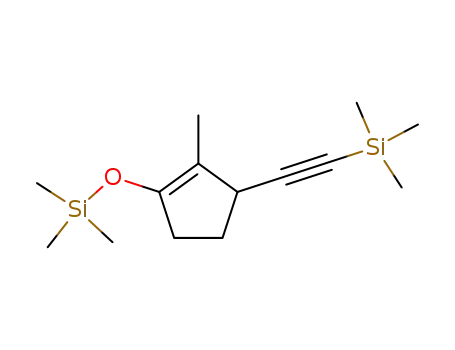Silane,
trimethyl[[2-methyl-3-[(trimethylsilyl)ethynyl]-1-cyclopenten-1-yl]oxy]-