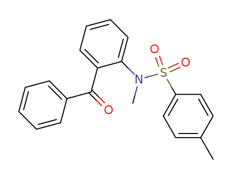 toluene-4-sulfonic acid-(2-benzoyl-<i>N</i>-methyl-anilide)