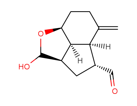(2aR,4R,4aR,7aS,7bS)-2-Hydroxy-5-methylene-decahydro-indeno[7,1-bc]furan-4-carbaldehyde