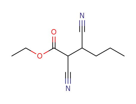 2,3-dicyano-hexanoic acid ethyl ester
