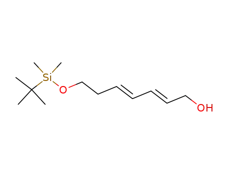 2,4-Heptadien-1-ol, 7-[[(1,1-dimethylethyl)dimethylsilyl]oxy]-, (2E,4E)-