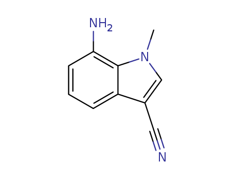 1H-Indole-3-carbonitrile, 7-amino-1-methyl-