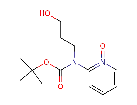 2-[N-(3-hydroxy-1-propyl)-N-(tert-butoxycarbonyl)amino]pyridine-N-oxide