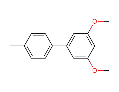 Molecular Structure of 203645-96-9 (1,1'-Biphenyl, 3,5-dimethoxy-4'-methyl-)