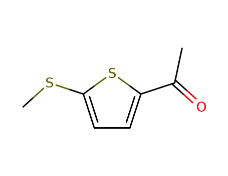 Molecular Structure of 22102-48-3 (Ethanone, 1-[5-(methylthio)-2-thienyl]-)