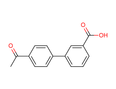 [1,1'-Biphenyl]-3-carboxylic acid, 4'-acetyl-