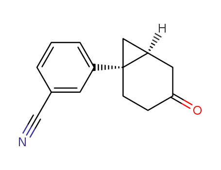(-)-6-(3-cyanophenyl)bicyclo[4.1.0]heptan-3-one