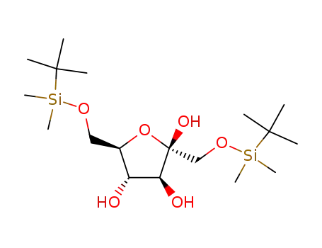 (2R,3S,4S,5R)-2,5-Bis-(tert-butyl-dimethyl-silanyloxymethyl)-tetrahydro-furan-2,3,4-triol