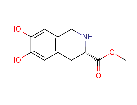 methyl (3S)-6,7-dihydroxy-1,2,3,4-tetrahydroisoquinoline-3-carboxylate