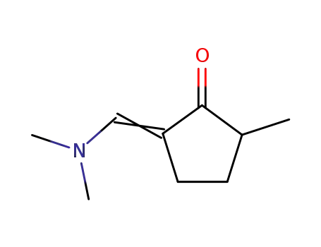 시클로펜타논, 2-[(디메틸아미노)메틸렌]-5-메틸-, (2E)-(9CI)