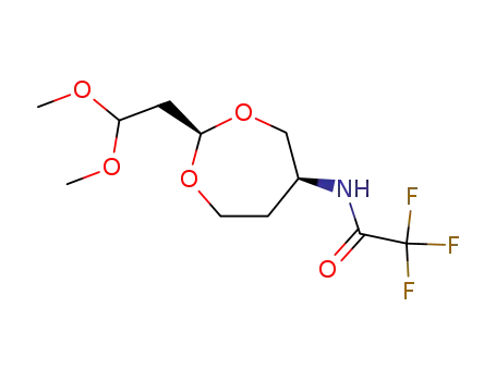 Acetamide,
N-[(2R,5S)-2-(2,2-dimethoxyethyl)-1,3-dioxepan-5-yl]-2,2,2-trifluoro-