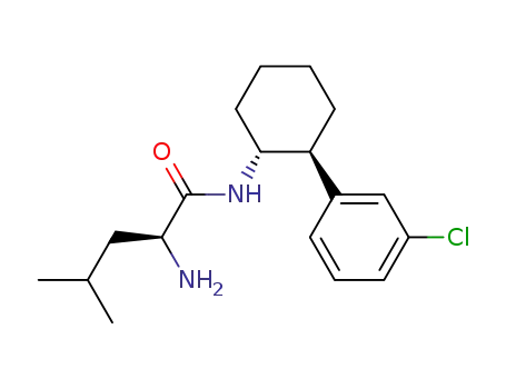 (S)-2-Amino-4-methyl-pentanoic acid [(1R,2S)-2-(3-chloro-phenyl)-cyclohexyl]-amide