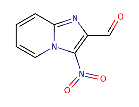Imidazo[1,2-a]pyridine-2-carboxaldehyde, 3-nitro-