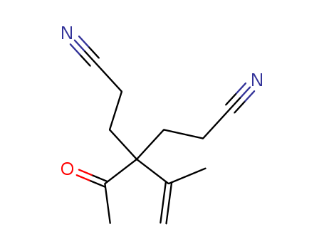 Heptanedinitrile,4-acetyl-4-(1-methylethenyl)- cas  16400-79-6