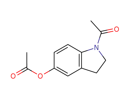 acetic acid 1-acetyl-2,3-dihydro-1<i>H</i>-indol-5-yl ester