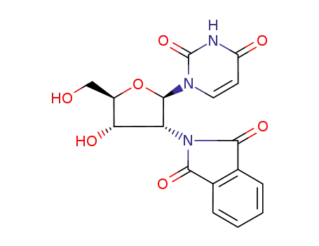 Molecular Structure of 173099-58-6 (Uridine, 2'-deoxy-2'-(1,3-dihydro-1,3-dioxo-2H-isoindol-2-yl)-)