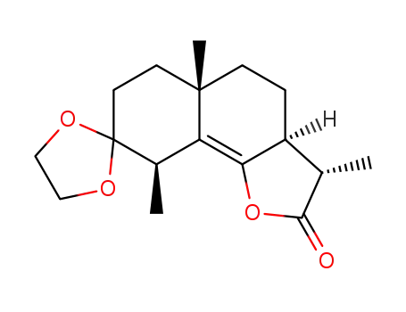 3,3-ethylenedioxy-4,7α,11βH-eudesm-5-en-6,13-olide