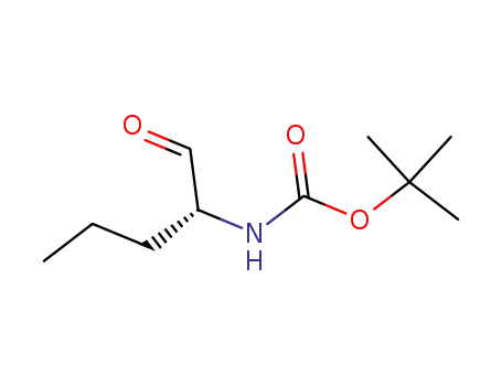 Carbamic acid, (1-formylbutyl)-, 1,1-dimethylethyl ester, (R)- (9CI)