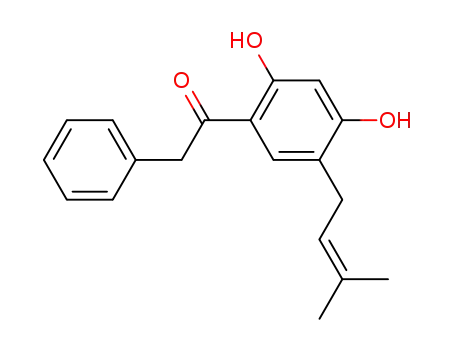 Ethanone, 1-[2,4-dihydroxy-5-(3-methyl-2-butenyl)phenyl]-2-phenyl-