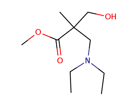 Propanoic acid, 3-(diethylamino)-2-(hydroxymethyl)-2-methyl-, methyl
ester