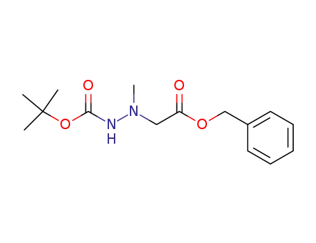 benzyl (2-tert-butoxycarbonyl-1-methylhydrazino)acetate