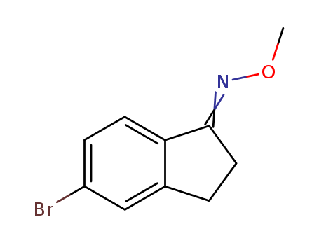 1H-Inden-1-one, 5-bromo-2,3-dihydro-, O-methyloxime