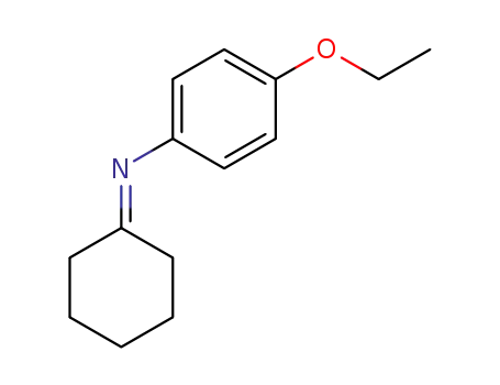 Molecular Structure of 52480-65-6 (Benzenamine, N-cyclohexylidene-4-ethoxy-)