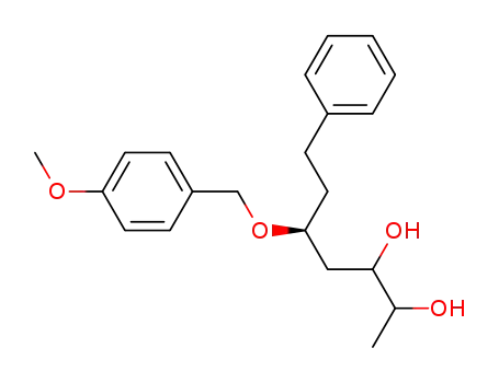 2,3-Heptanediol, 5-[(4-methoxyphenyl)methoxy]-7-phenyl-, (5S)-
