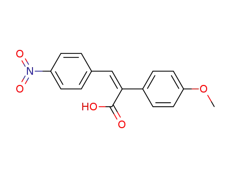 (Z)-2-(4-methoxyphenyl)-3-(4-nitrophenyl)prop-2-enoic acid