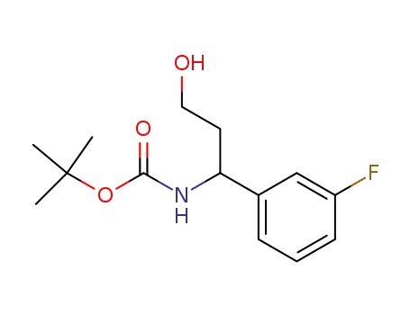 3-N-BOC-AMINO-3-(3-FLUOROPHENYL)-1-PROPANOL