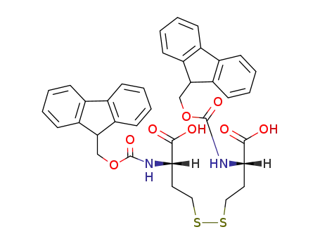 Molecular Structure of 181370-86-5 (FMoc-L-hoMocystine)