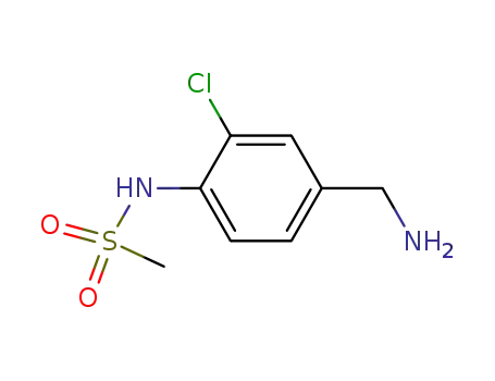 <i>N</i>-(4-aminomethyl-2-chloro-phenyl)-methanesulfonamide