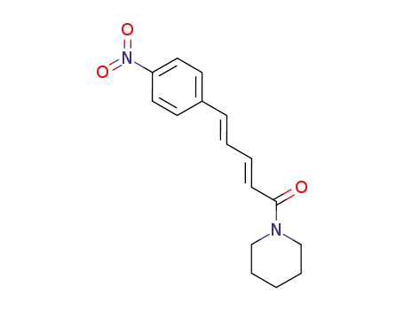 Piperidine, 1-[(2E,4E)-5-(4-nitrophenyl)-1-oxo-2,4-pentadienyl]-