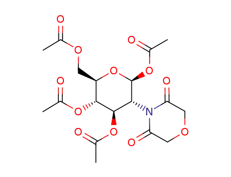 1,3,4,6-tetra-O-acetyl-2-deoxy-2-diglycolylimido-β-D-glucopyranoside