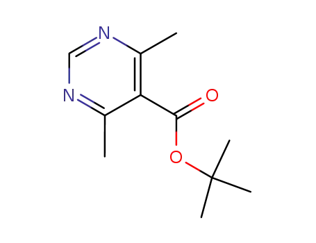4,6-dimethyl-pyrimidine-5-carboxylic acid <i>tert</i>-butyl ester