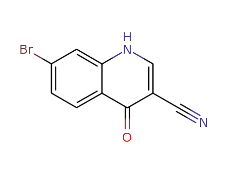 7-bromo-4-oxo-1,4-dihydroquinoline-3-carbonitrile