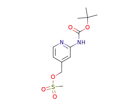 {2-[(tert-butoxycarbonyl)amino]pyridin-4-yl}methyl methanesulfonate