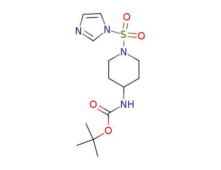 tert-butyl 1-(1H-imidazol-1-ylsulfonyl)piperidin-4-ylcarbamate