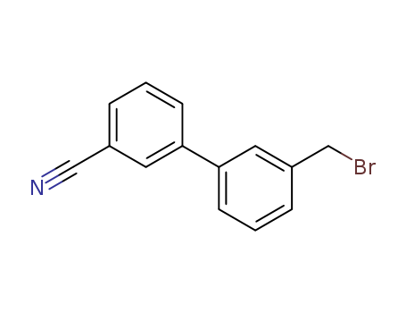 [1,1'-Biphenyl]-3-carbonitrile, 3'-(bromomethyl)-