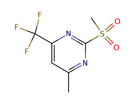 4-methyl-2-methylsulfonyl-6-trifluoromethylpyrimidine