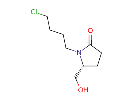 2-Pyrrolidinone, 1-(4-chlorobutyl)-5-(hydroxymethyl)-, (5R)-