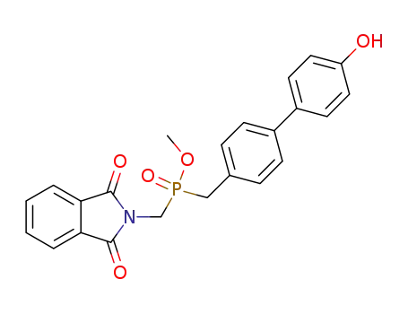 methyl [(1,3-dioxo-1,3-dihydro-2H-isoindol-2-yl)methyl][(4'-hydroxy-1,1'-biphenyl-4-yl)methyl]phosphinate