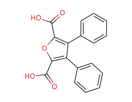 Molecular Structure of 54607-68-0 (2,5-Furandicarboxylic acid, 3,4-diphenyl-)